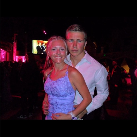 Purple prom dress - Picture 3 of 4